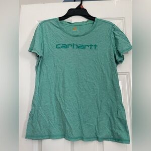 Carhartt Women's Aqua Short Sleeve Tee